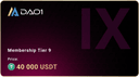 Membership Tier 9